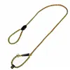 Laisse lasso TIAKI Twist pour chien - L 170 cm, 12 mm de diamètre  - vert/marron