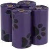 zooplus Exclusive 4 rouleaux de 15 sacs à excréments parfumés, coloris violet, senteur lavande