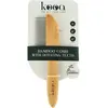 Peigne en bambou avec dents rotatives kooa pour chien - L 21,5 x l 5,5...