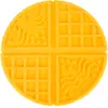 zooplus Exclusive Tapis à lécher Waffle pour chien et chat - 19,5 cm de diamètre x H 1 cm