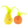 Lot de jouets TIAKI Poire et Orange pour chat   lot de 2 jouets
