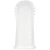 Doigtier en silicone pour les dents kooa L 5cm, 1 doigtier pour chien