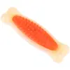 Jouet Os à mâcher TIAKI goût bacon pour chien - taille M : L 14 x l 4 ...