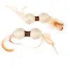 Lot de jouets TIAKI Haltères en sisal pour chat - 2 jouets