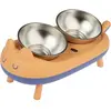 Porte-gamelles TIAKI Cova, écuelles incluses pour chat et petit chien ...