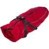 Manteau TIAKI avec harnais Arkon, rouge pour chien - longueur du dos :...