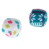Boules de laine hivernales TIAKI pour chat - lot de 2