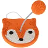 TIAKI Griffoir en jute renard rouge pour chat