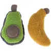 Modern Living jouets pour chat Arucas, set de 2 : Avocat & Banane
