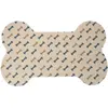 zooplus Basics Tapis pour gamelle Os 53,5x33cm chien
