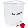 zooplus Basics Bac à nourriture 10l chien chat