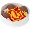 Tapis de fouille Soupe de nouilles au poulet de TIAKI, L 26 x l 26 cm
