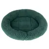 zooplus Exclusive Panier Fluffy 2in1 pour chat et petit chien  - vert foncé : L 50 x l 42 x H 7,5 cm