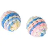 TIAKI lot de balles hochets Rainbow pour chat