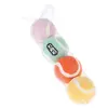 Lot de 4 balles de tennis pour chiens pour chien de TIAKI env. Ø 6,3 c...