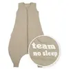 MEYCO Surpyjama bébé Team no Sleep taupe/offwhite