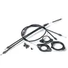 Saltbmx Set de rotors AM 1' pour tubes de direction BMX 1 pouce - Pièces noires incluses