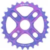 Saltbmx Pignon Manta 28T en Aluminium Nebula Violet avec Adaptateur