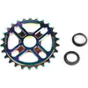 Saltbmx Pignon Manta CNC 28T en Alliage 6061-T6 Couleur Tache d'Huile