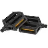 Saltbmx Pédales BMX Salt Junior V2 PC 1/2' Noir en Nylon et Fibre de Verre