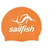 Sailfish Silicone Cap - Bonnet de natation Orange Taille unique