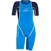 Maillot de bain Sailfish Swimskin Rebel Sleeve Pro 2 bleu clair bleu foncé femme - XS