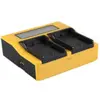 Patona Chargeur double batterie avec écran LCD pour Nikon EN-EL15