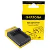 Patona Chargeur slim micro-USB pour batterie Fujifilm NP-W126