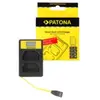 Patona Chargeur double Smart LCD pour Canon LP-E6