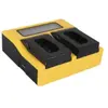 Patona Chargeur double batterie avec écran LCD pour Panasonic DMW-BLK2...