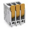 Wago - Borne pour circuits imprimés 2604-3104 4 mm² Nombre de pôles 4 ...