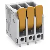 Wago - Borne pour circuits imprimés 2604-3106 4 mm² Nombre de pôles 6 ...