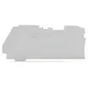 Wago Topjob®s Plaque D&039,extrémité Pour Borne De Passage 2106 - 2106...