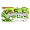 Wago - topjob®s borne de passage à levier 2 fils 16MM² vert/jaune - 21...