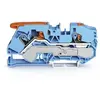 Wago - topjob®s borne de passage à levier 2 fils 16MM² bleu - 2116-520...