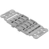 Support de fixation borne Wago inline 4 voies 221-2504