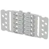 Support de fixation borne Wago inline 5 voies