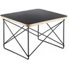 VITRA table basse OCCASIONAL TABLE LTR (Noir - HPL, acier basic dark)