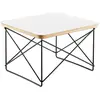 Table d'appoint Occasional LTR - Piètement epoxy - Charles & Ray Eames Vitra Blanc taille unique