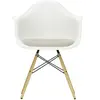 Vitra - Fauteuil Eames Plastic Armchair - Blanc - Mousse polyuréthane ...