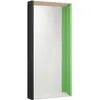 Vitra - Miroir mural Colour Frame - Vert - Frêne laqué - Designer Juli...