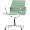 Vitra - Fauteuil rembourré Eames Aluminium - Vert - Aluminium injecté ...