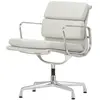 Vitra - Fauteuil rembourré Soft Pad - Blanc - Cuir de vache - Designer...