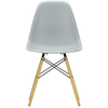 Vitra - Chaise Eames Plastic - Gris - Plastique recyclé post-consommat...