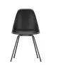 Vitra - Chaise Eames Plastic - Noir - Plastique recyclé post-consommat...