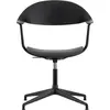 Vitra - Fauteuil pivotant Mynt - Noir - Polypropylène recyclé - Design...