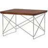 Vitra - Table d'appoint Occasional Table LTR - Marron - Fil d'acier inoxydable - Designer Charles & Ray Eames