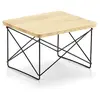 VITRA table basse OCCASIONAL TABLE LTR (Chêne naturel - Bois massif, acier basic dark)
