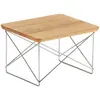 Table d'appoint Occasional LTR - Piétement chromé - Charles & Ray Eames Vitra Chêne taille unique