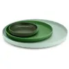 Ensemble de 3 plateaux - vert Vitra